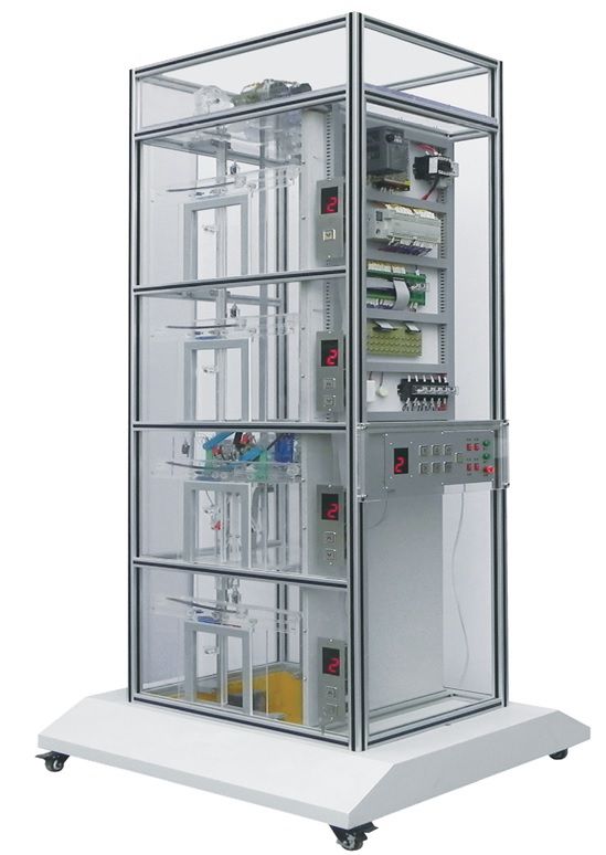 FCDT-4A透明仿真教学电梯模型（四层）