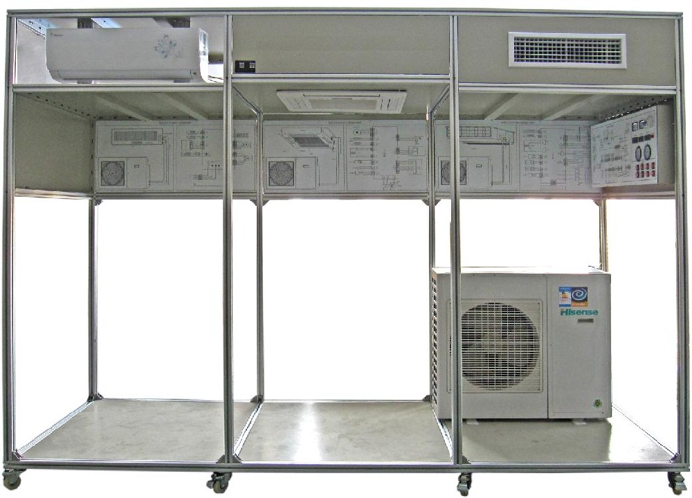 FCJT-2型 家用中央空调实训考核装置